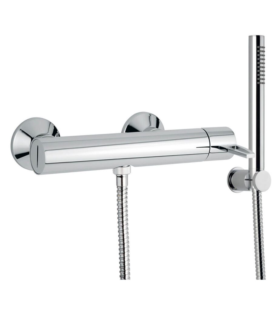 Dušisegisti Emmevi Ade 78002, kroom, auguga käepide, segisti + dušikomplekt Dušisegisti Emmevi Ade 78002, kroom, auguga käepide, segisti + dušikomplekt