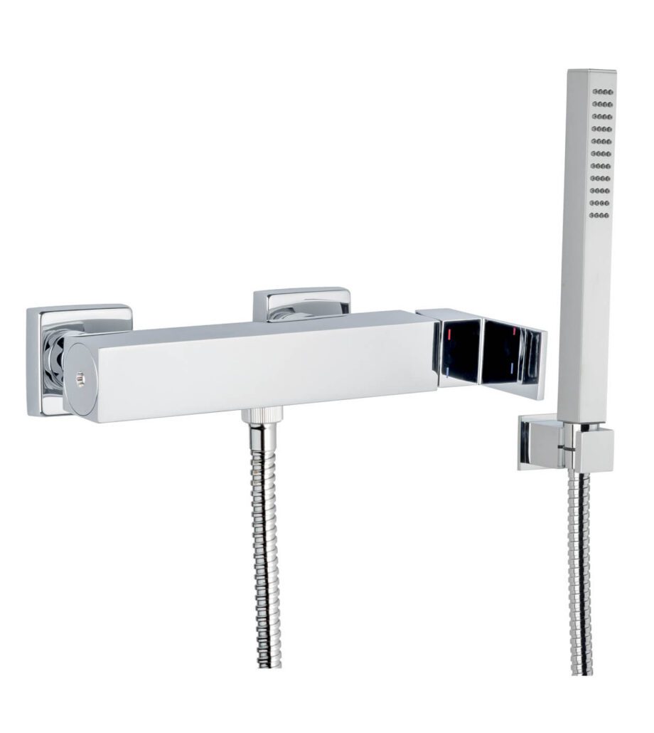 Dušisegisti Emmevi Siris 47002, kroom, suletud käepide, segisti + dušikomplekt Dušisegisti Emmevi Siris 47002, kroom, suletud käepide, segisti + dušikomplekt