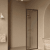 Kinnine dušisein Hietakari Bläk 731 New York, Cocoa raam, hall toonklaas