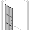 Pöörduv dušiuks Hietakari Bläk 738 Paris – 3D-joonis Pöörduv dušiuks Hietakari Bläk 738 Paris – 3D-joonis