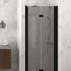 Volditav dušiuks seinamagnetiga Hietakari Infinia 234, must raam, hall toonklaas Volditav dušiuks seinamagnetiga Hietakari Infinia 234, must raam, hall toonklaas