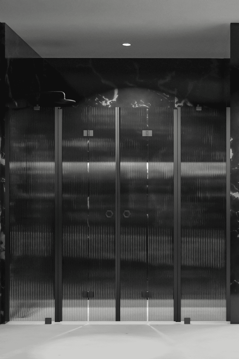 Dušisein nišši Hietakari Forma 330, kinnisosaga voldikuks + kinnisosaga voldikuks – vaade 6