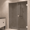 Dušisein nišši Hietakari Vetro 549, valge furnituur, hall toonklaas Dušisein nišši Hietakari Vetro 549, valge furnituur, hall toonklaas