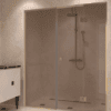 Dušisein nišši Hietakari Vetro 551, messingfurnituur, pronkstoonklaas