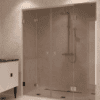 Dušisein nišši Hietakari Vetro 553, kroomitud furnituur, pronkstoonklaas Dušisein nišši Hietakari Vetro 553, kroomitud furnituur, pronkstoonklaas