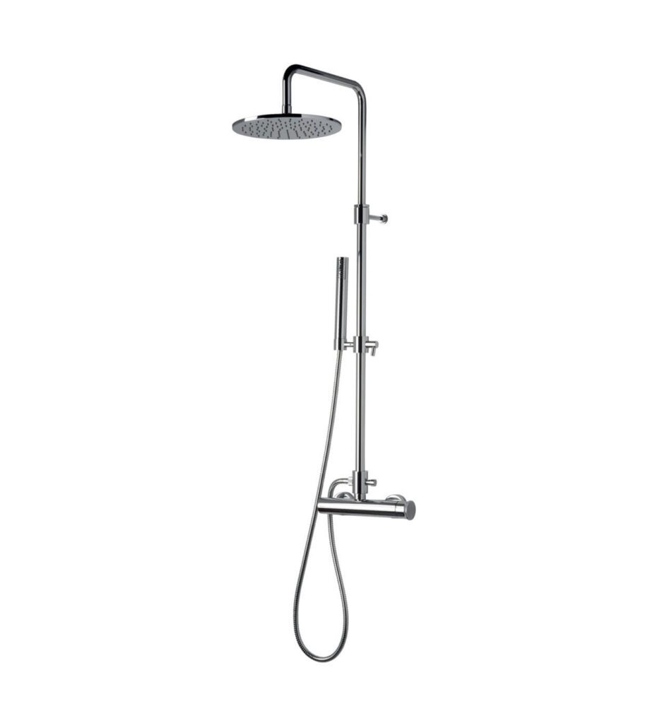 Dušisüsteem segistiga Emmevi Filobrass 8500284, pealdušš Ø 250 mm – vaade 2 Dušisüsteem segistiga Emmevi Filobrass 8500284, pealdušš Ø 250 mm – vaade 2