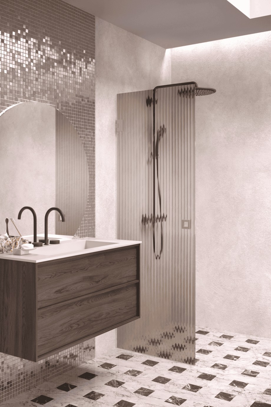 Pöörduv dušiuks Hietakari Vetro 512, Sand furnituur, pruun Reeded soonikklaas Pöörduv dušiuks Hietakari Vetro 512, Sand furnituur, pruun Reeded soonikklaas