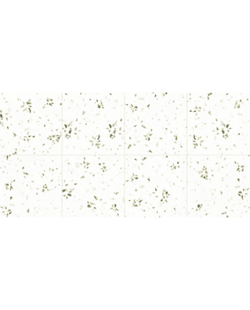 Värviline terrazzo-mustriga keraamiline plaat Dune Fragmenta Verde