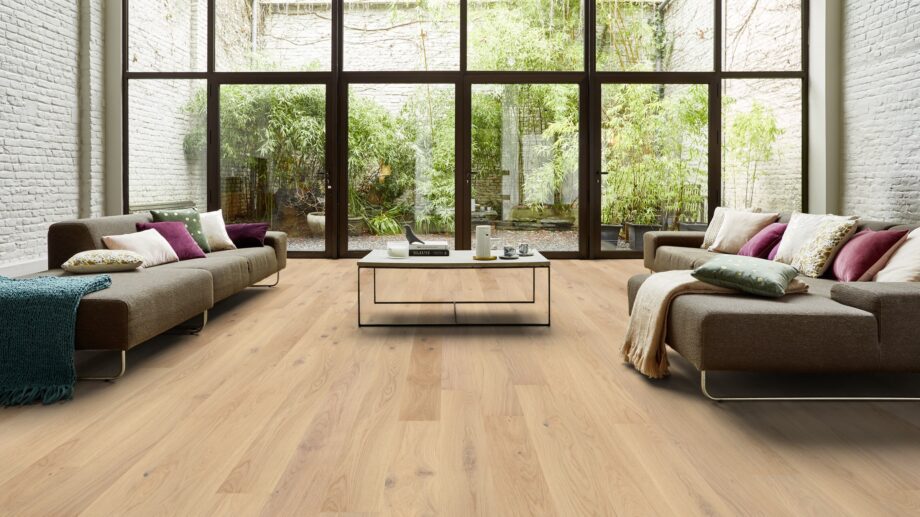 Tammeparkett Tarkett Grace White Canvas Plank elutoas