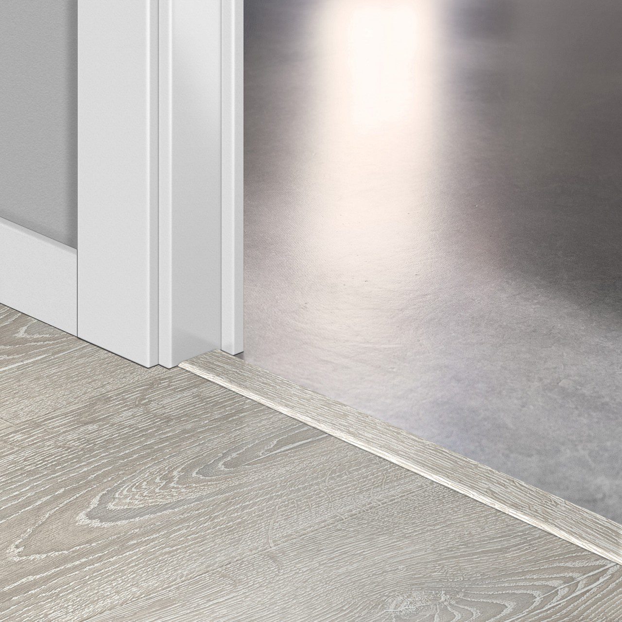 Incizo 5in1 üleminekuliist Quick-Step Patina Classic Oak Grey laminaadile, 13x48x2150 mm