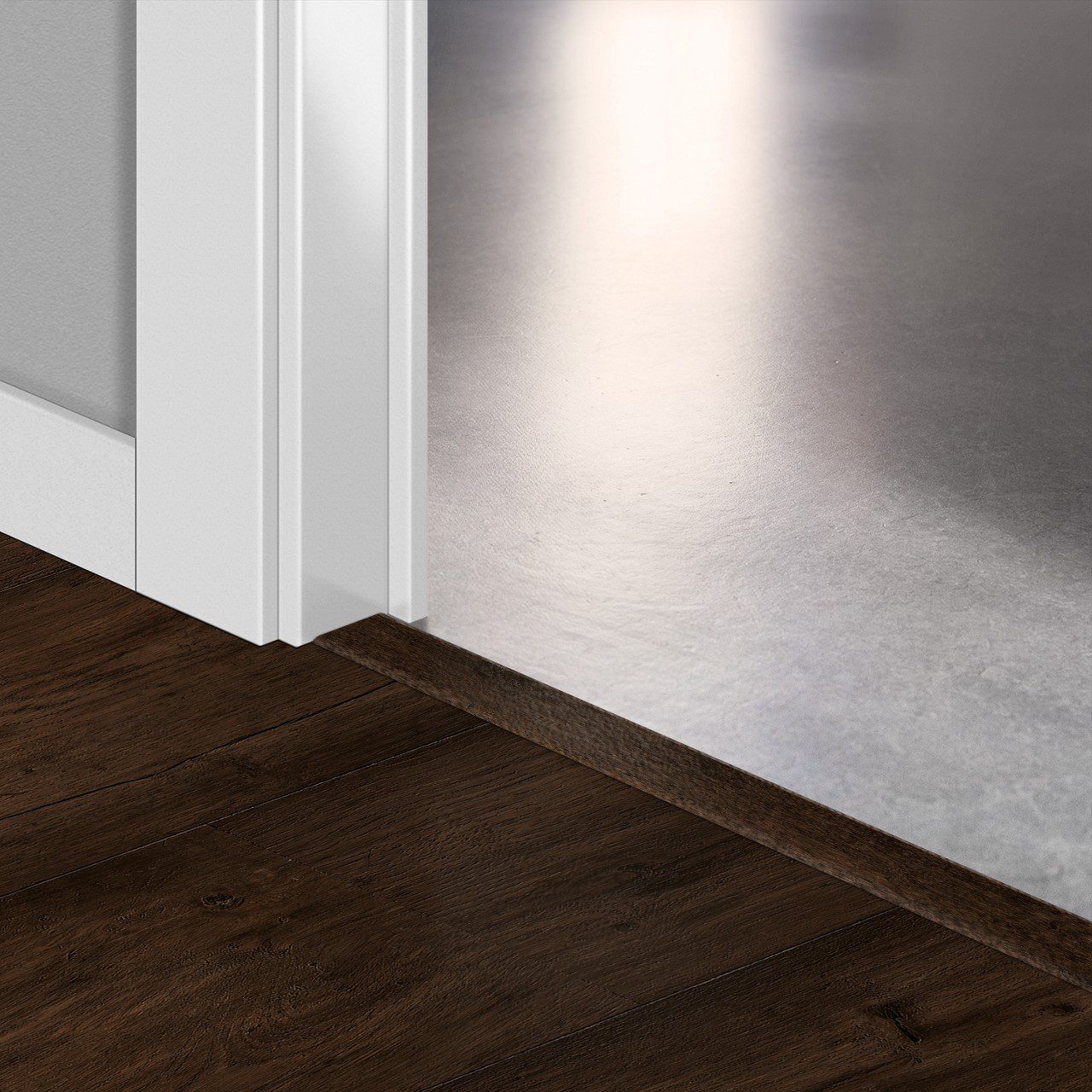 Incizo 5in1 üleminekuliist Quick-Step Waxed Oak Brown laminaadile, 13x48x2150 mm