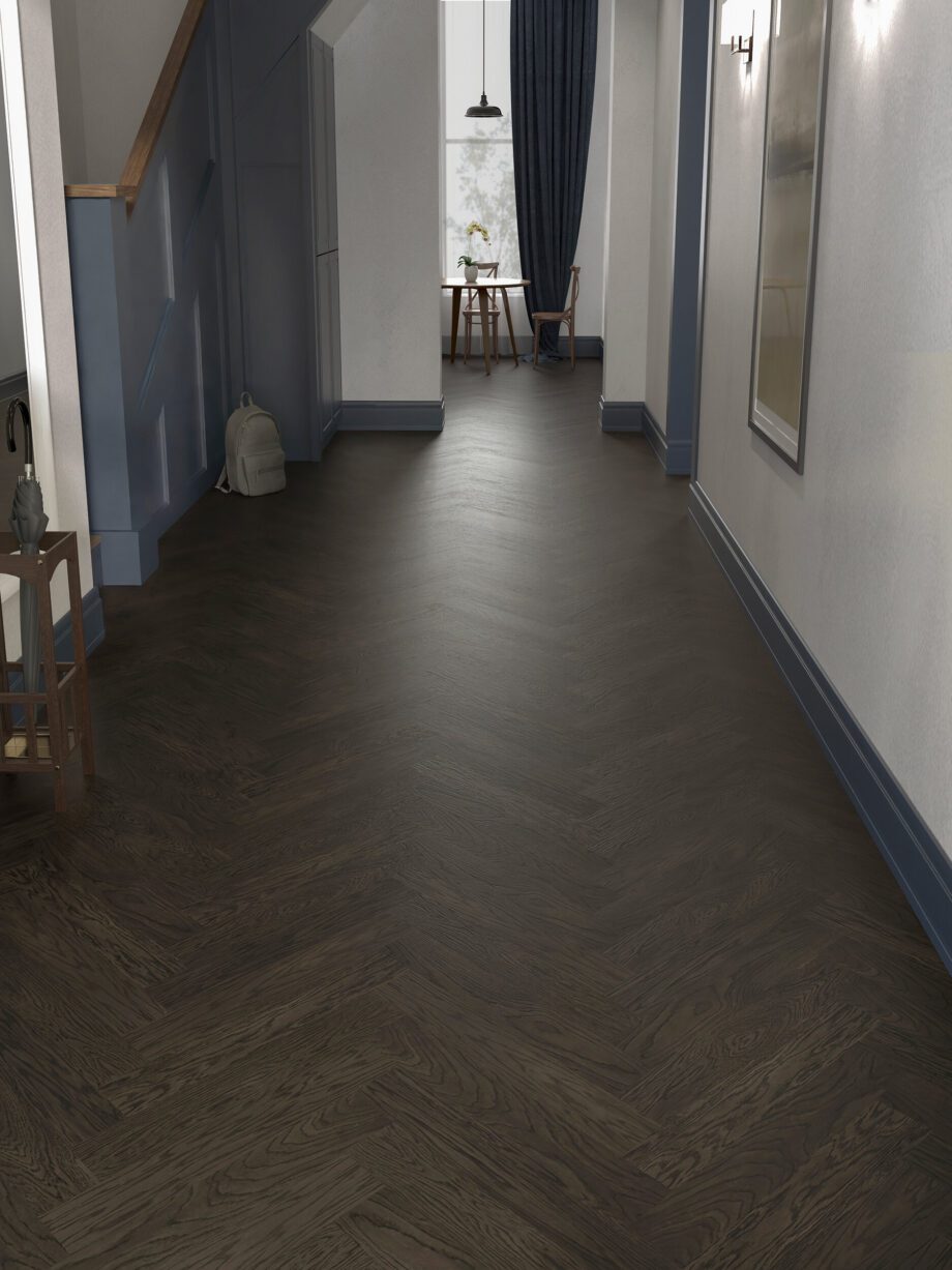 Kalasaba tammeparkett Esta Nova Eco Elite Lava Grey UV-õli – lähivaade Kalasaba tammeparkett Esta Nova Eco Elite Lava Grey UV-õli – lähivaade