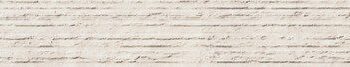 Kivimustriga keraamiline dekoorliist ABK Era Groove Ivory, 5x120 cm, 8,5 mm, reljeefne, matt
