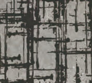 Kivimustriga keraamiline dekoorplaat ABK Poetry Stone Dec. Metal Grey, 60x120 cm, 8,5 mm, matt