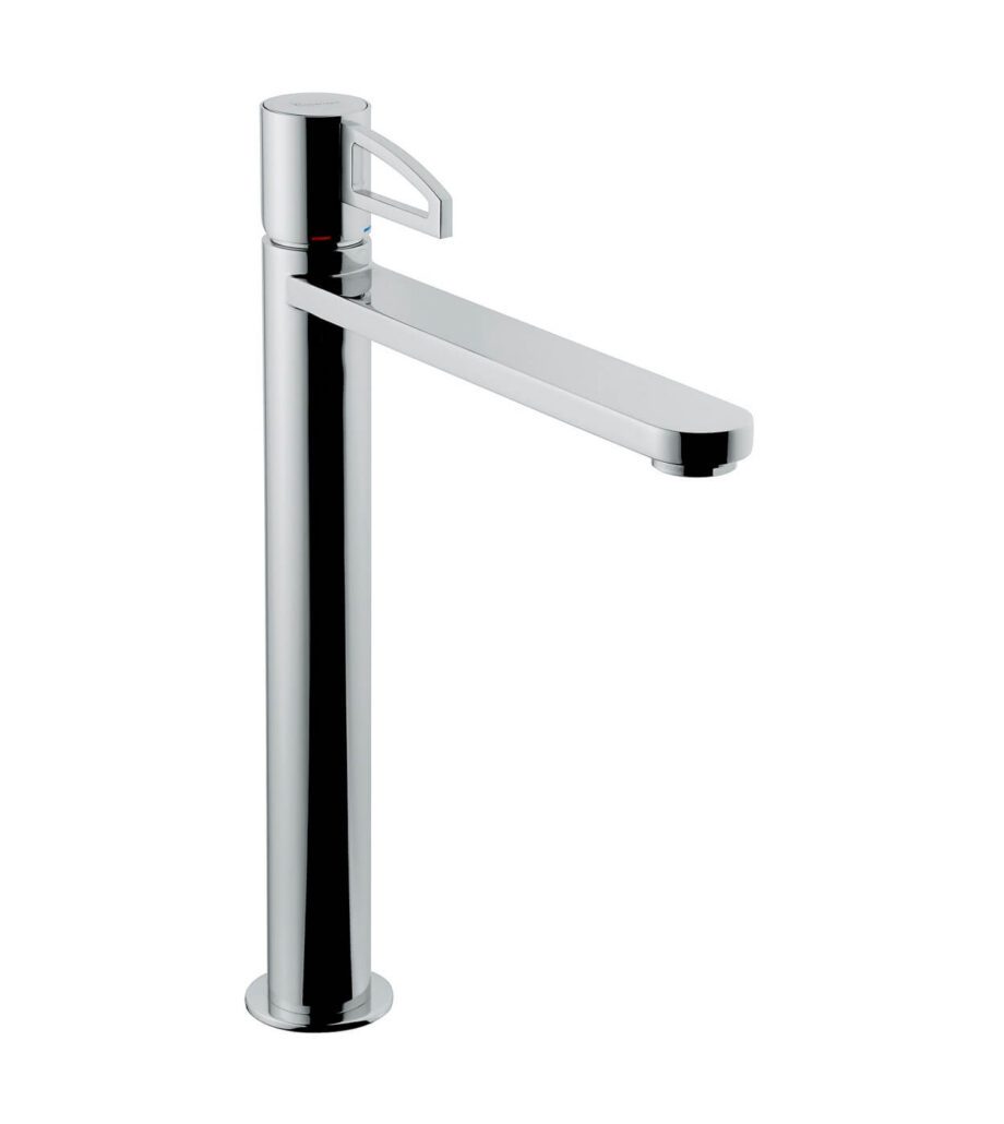 Kõrge valamusegisti Emmevi Ade 78006, click-clack klapiga, kroom, auguga käepide Kõrge valamusegisti Emmevi Ade 78006, click-clack klapiga, kroom, auguga käepide