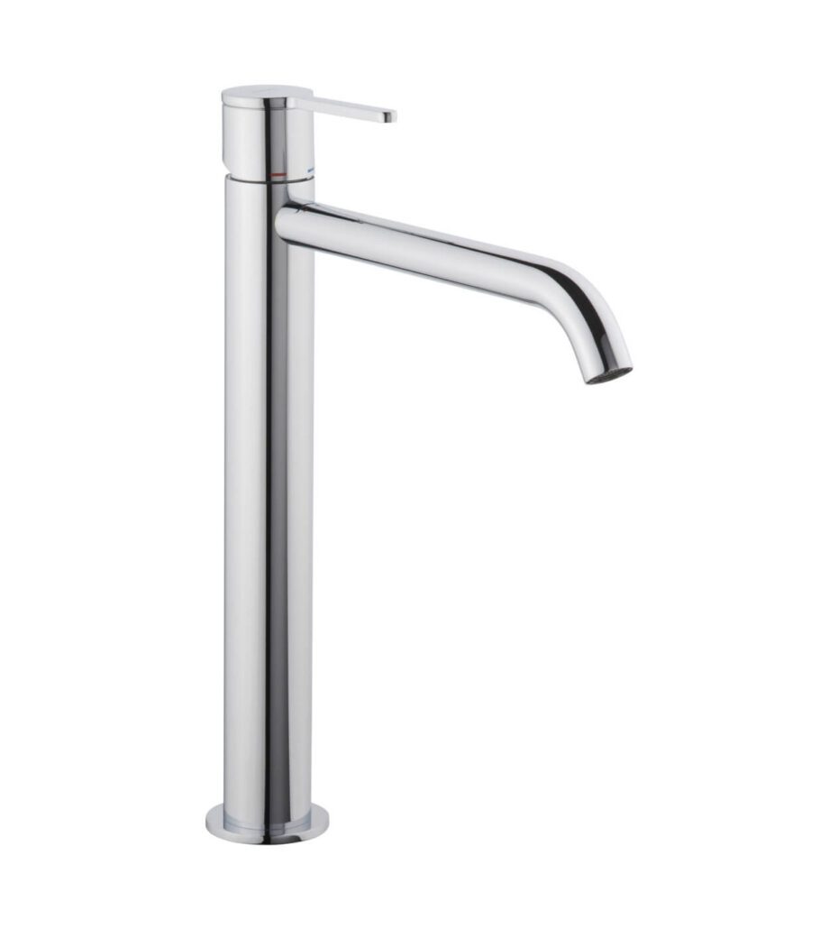 Kõrge valamusegisti Emmevi Filobrass 85003BIG, click-clack klapiga