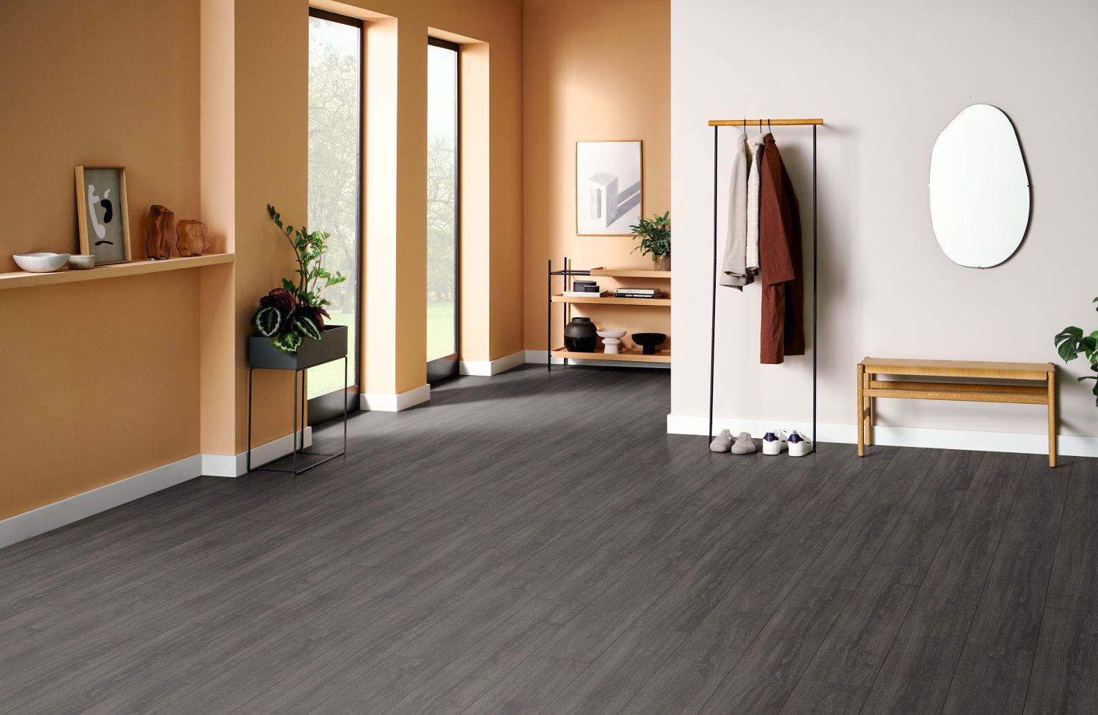 Laminaatparkett Egger antratsiithall Shermani tamm, Aqua, 10 mm – vaade 2