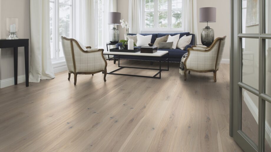 Laudparkett Bauwerk Casapark tamm 46 Farina B-Protect® ultramatt lakk 181mm – vaade 10