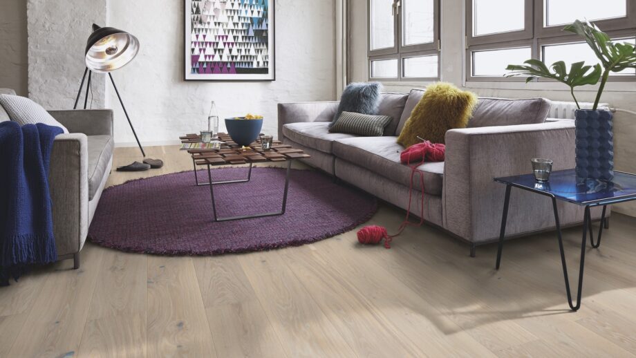 Laudparkett Bauwerk Casapark tamm 46 Farina B-Protect® ultramatt lakk 181mm – vaade 13