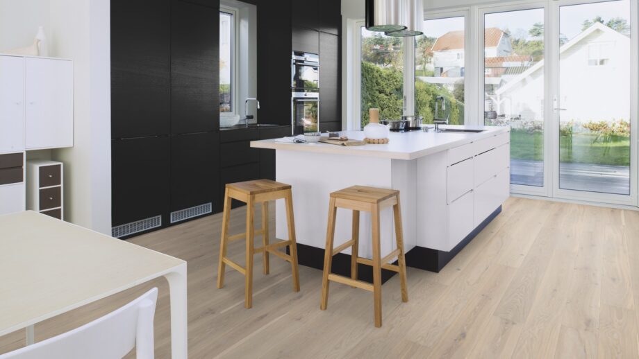 Laudparkett Bauwerk Casapark tamm 46 Farina B-Protect® ultramatt lakk 181mm – vaade 15