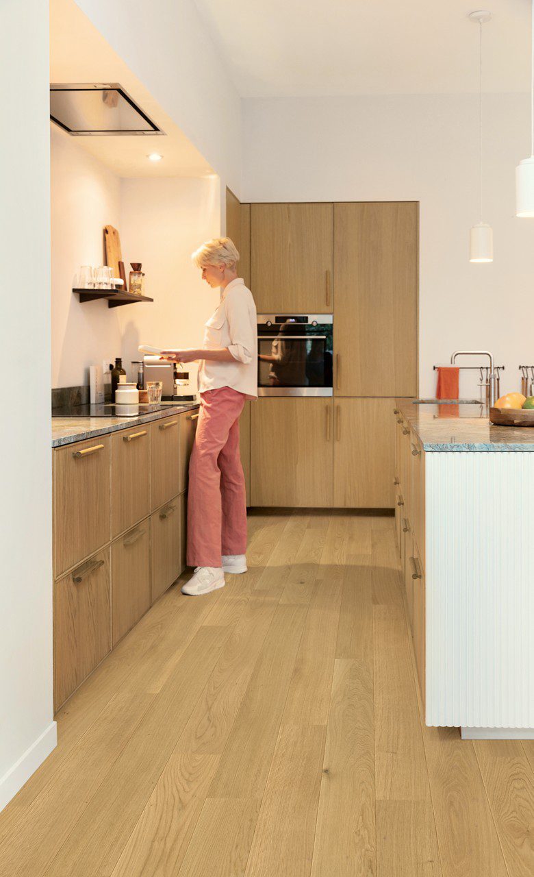 Laudparkett Quick-Step Amato Leather Oak eriti matt lakk, veekindel 145mm