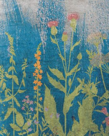 Mustriline suur keraamiline dekoorplaat ABK Wide&Style Botanical A, 160x320 cm, 6 mm, matt