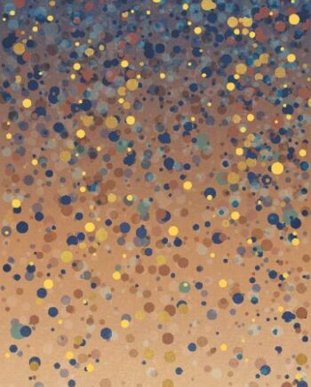 Mustriline suur keraamiline dekoorplaat ABK Wide&Style Confetti Blue B, 120x280 cm, 6 mm, matt