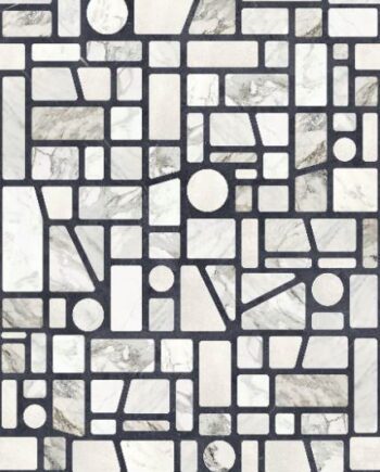 Mustriline suur keraamiline dekoorplaat ABK Wide&Style Incertum Light, 120x280 cm, 6 mm, matt
