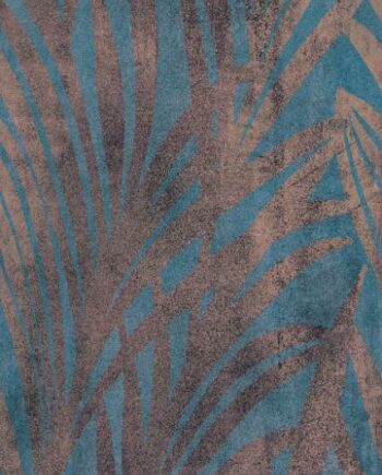 Mustriline suur keraamiline dekoorplaat ABK Wide&Style Jungle Blue, 120x280 cm, 6 mm, matt