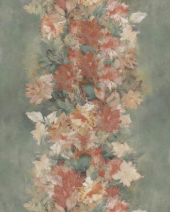 Mustriline suur keraamiline dekoorplaat ABK Wide&Style Peonies, 120x280 cm, 6 mm, matt