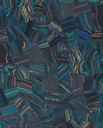 Mustriline suur keraamiline dekoorplaat ABK Wide&Style Precious Blue, 120x280 cm, 6 mm, matt