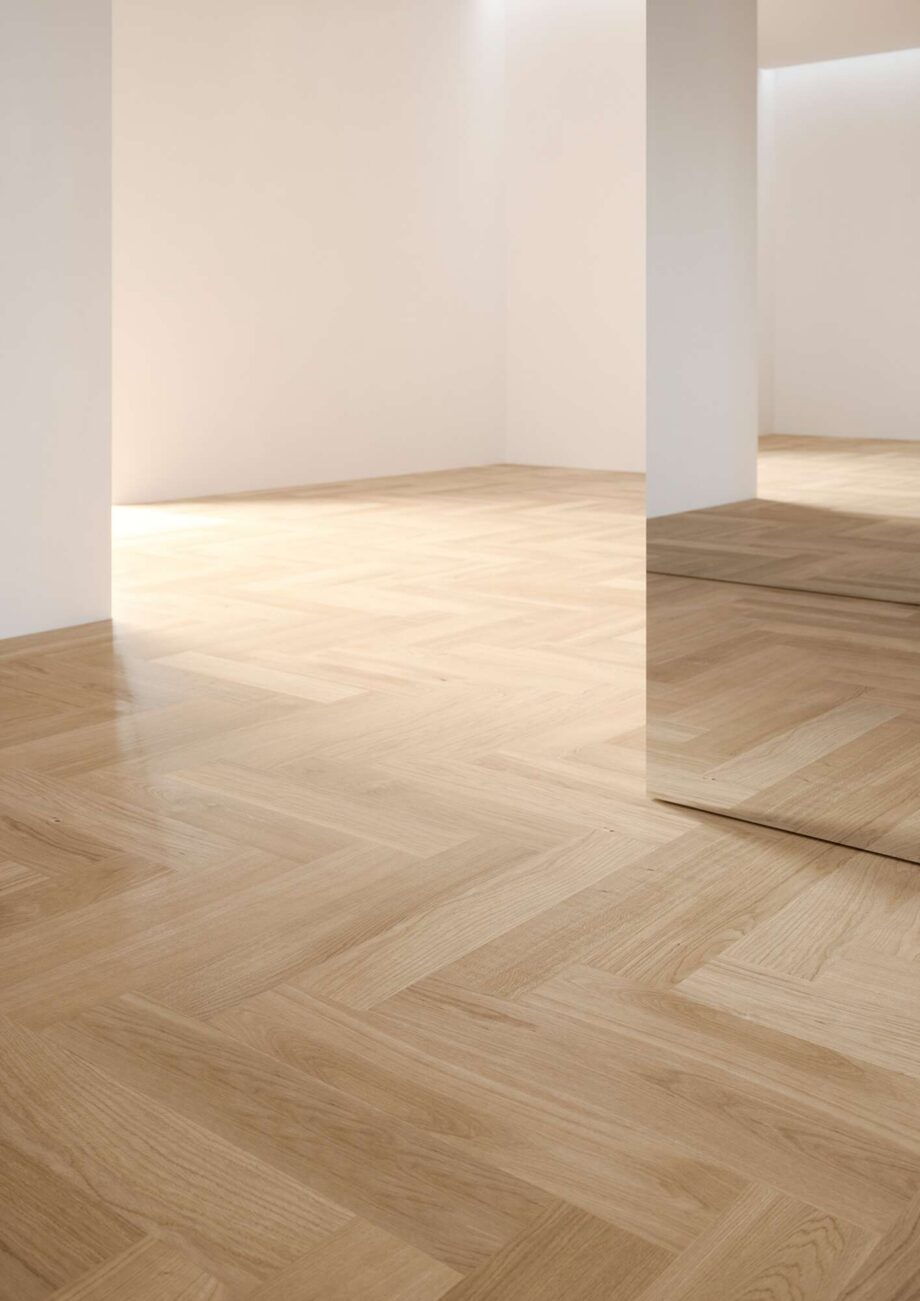 Naturaalparkett Bauwerk Formpark Quadrato tamm Crema 14 B-Protect harjatud – interjöör 3 Naturaalparkett Bauwerk Formpark Quadrato tamm Crema 14 B-Protect harjatud – interjöör 3