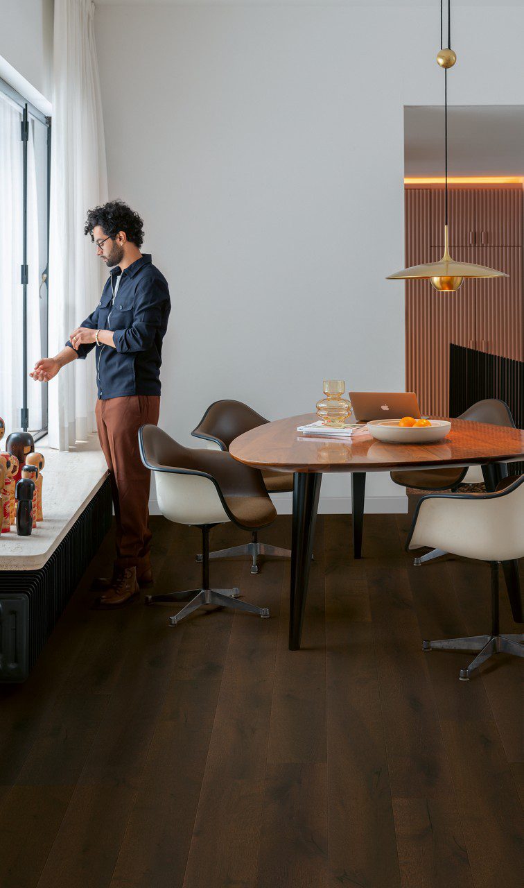 Naturaalparkett Quick-Step Cascada Tobacco Oak eriti matt lakk, veekindel 190mm – vaade 3