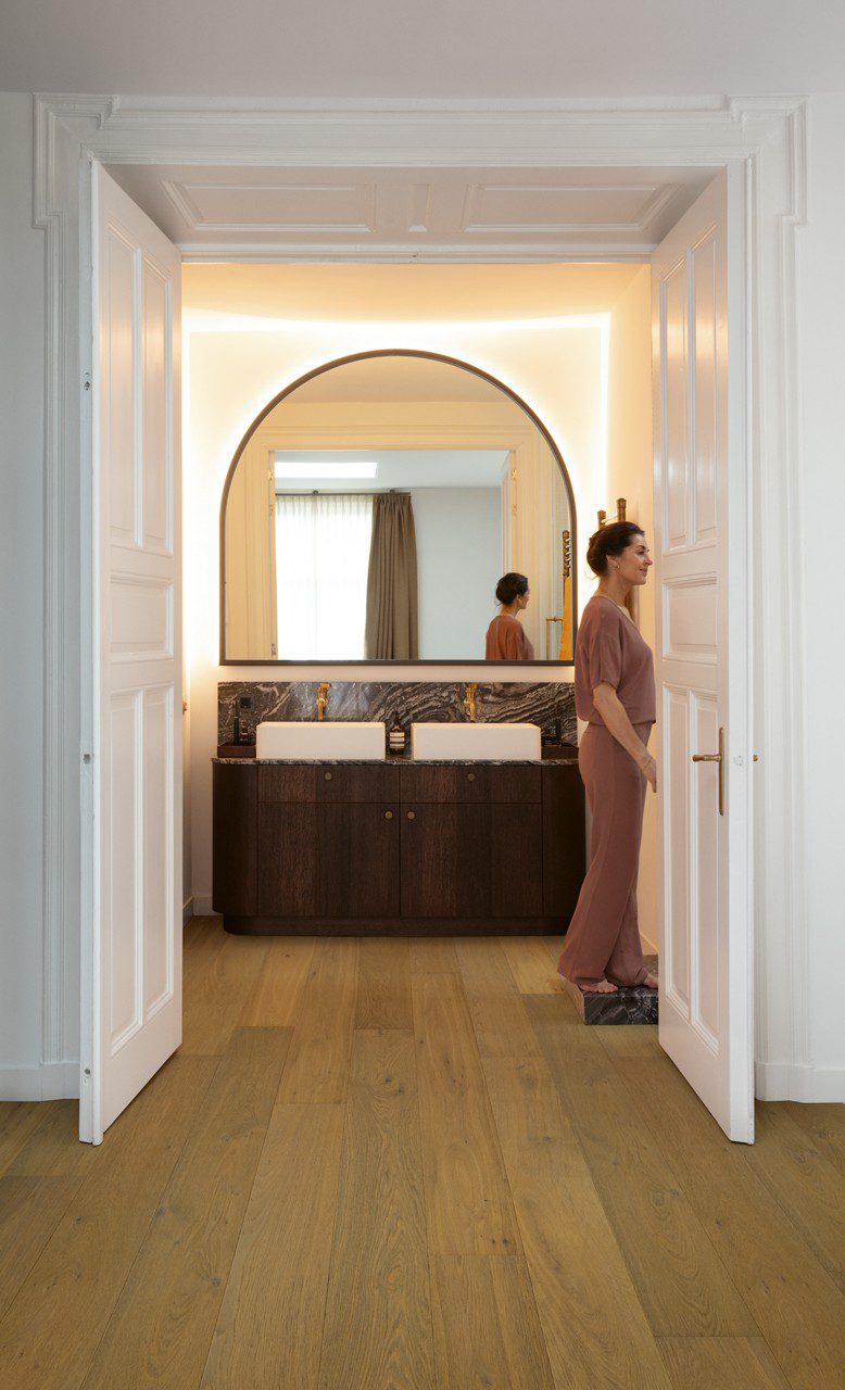 Naturaalparkett Quick-Step Cascada White Cappuccino Oak eriti matt lakk, veekindel 190mm