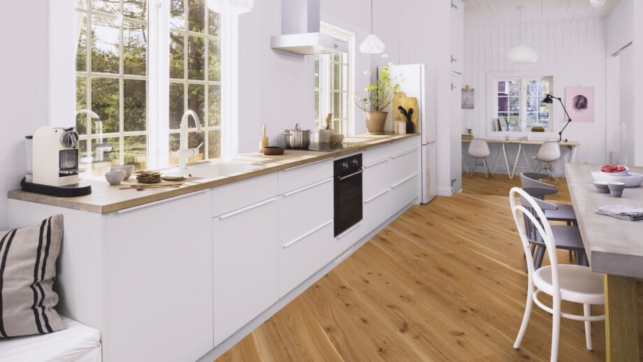 Parkett Bauwerk Casapark tamm 46 harjatud õlivaha 181mm Parkett Bauwerk Casapark tamm 46 harjatud õlivaha 181mm