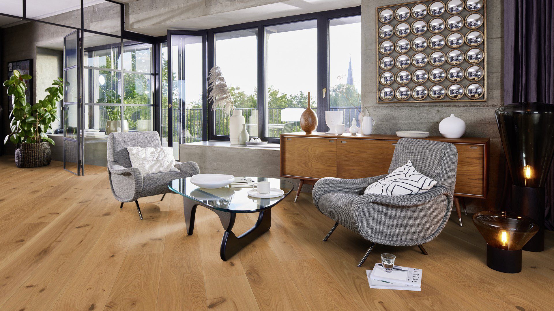 Parkett Bauwerk Casapark tamm 46 harjatud õlivaha 181mm