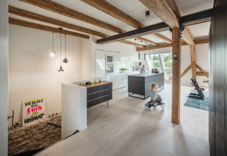 Parkett Bauwerk Cleverpark 1250 tamm Farina 14 B-Protect lihvitud – interjöör 2