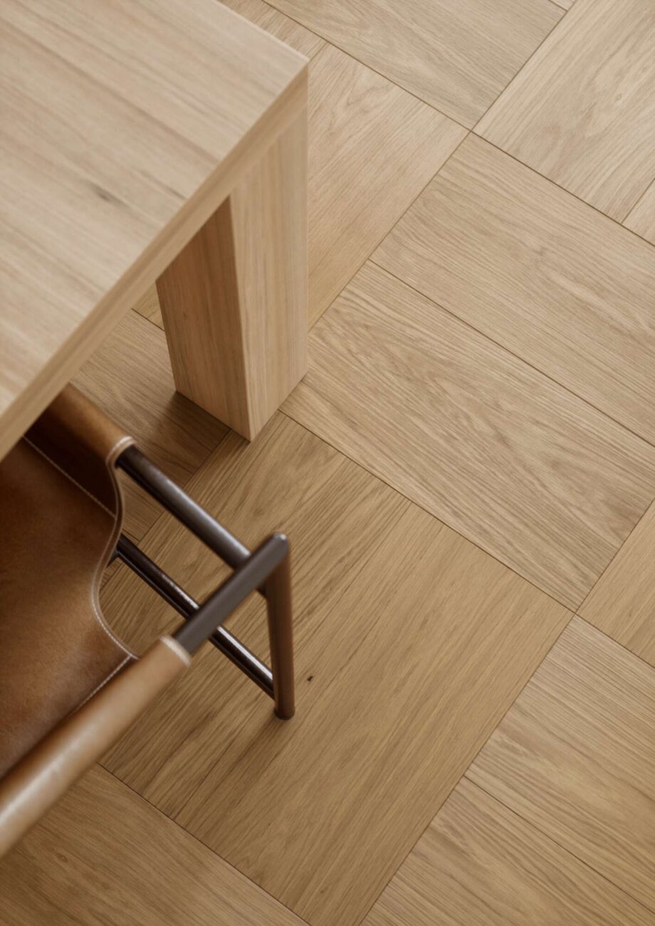 Parkettpõrand Bauwerk Formpark Mini 570 tamm Avorio 14 õlitatud – interjöör 2