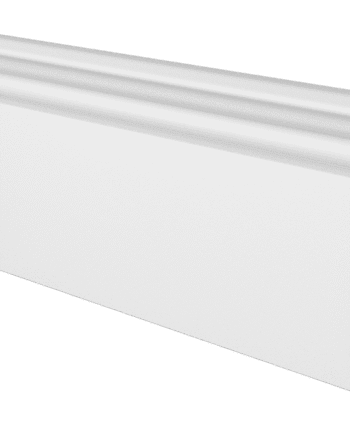 Põrandaliist mänd valgeks värvitud, profiilne, 14x95x2700 mm