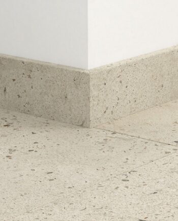 Põrandaliist Quick-Step Oyster Concrete LVT vinüülparketile, veekindel, 12x58x2400 mm