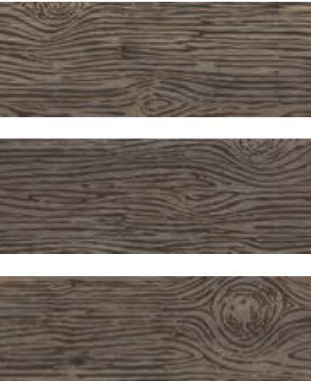 Puidumustriga keraamiline dekoorplaat ABK Poetry Wood Dec. Metal Mud Mix 3, 20x120 cm, 8,5 mm, matt