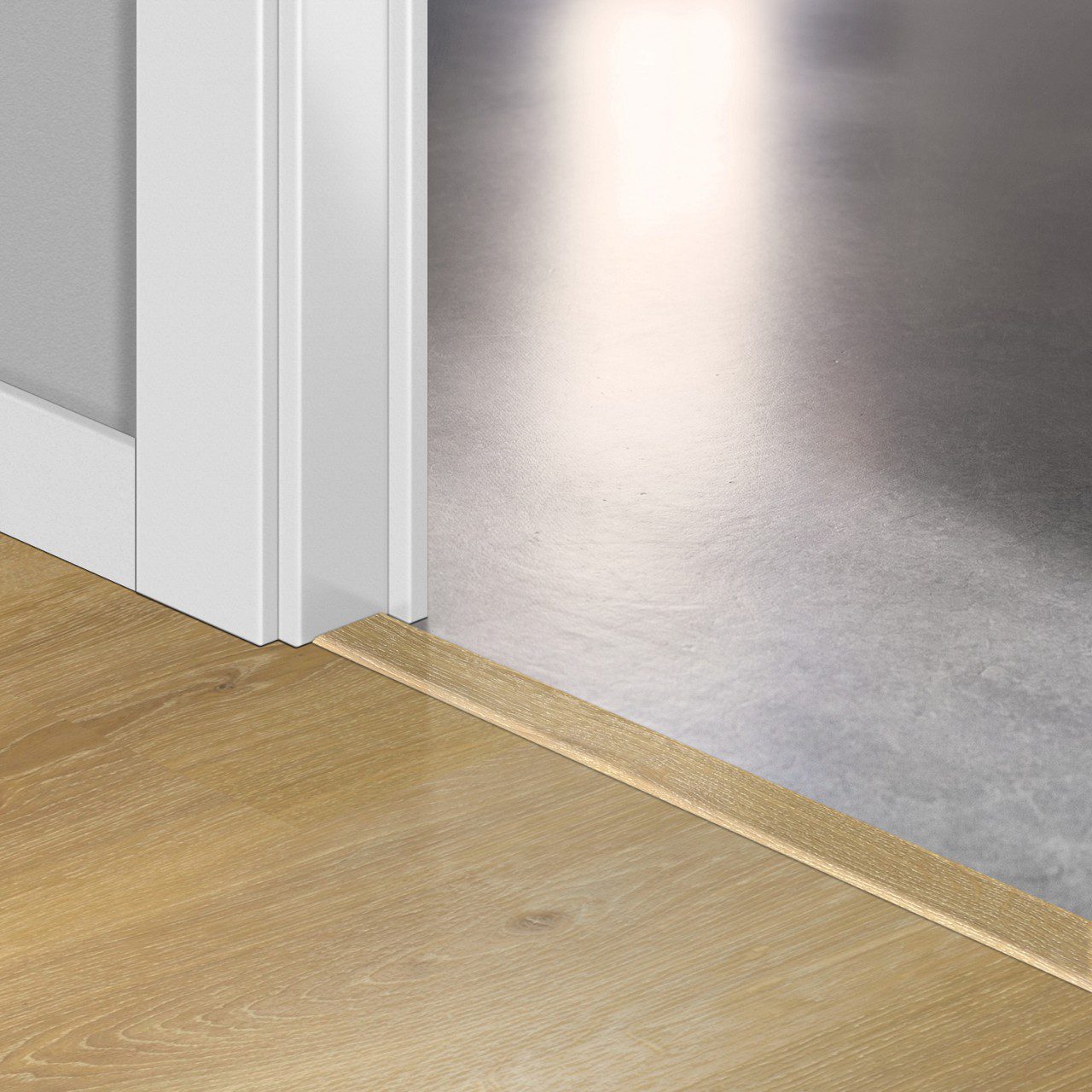 Incizo 5in1 üleminekuliist Quick-Step Tennessee Oak Natural laminaadile, 13x48x2150 mm