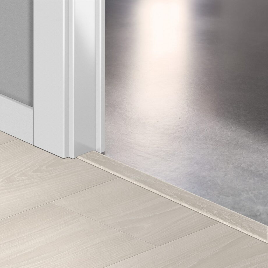 Incizo 5in1 üleminekuliist Quick-Step White Premium Oak laminaadile, 13x48x2150 mm