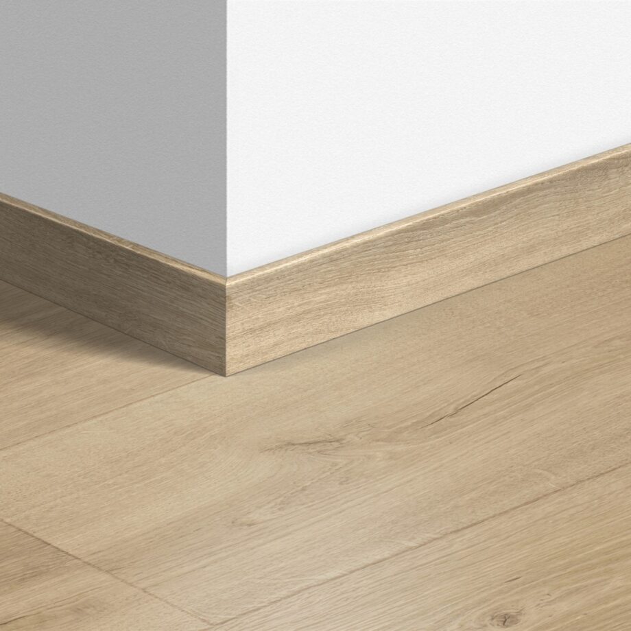 Põrandaliist tamm Quick-Step Desert Oak Light Natural laminaadile, MDF, 12x58x2400 mm
