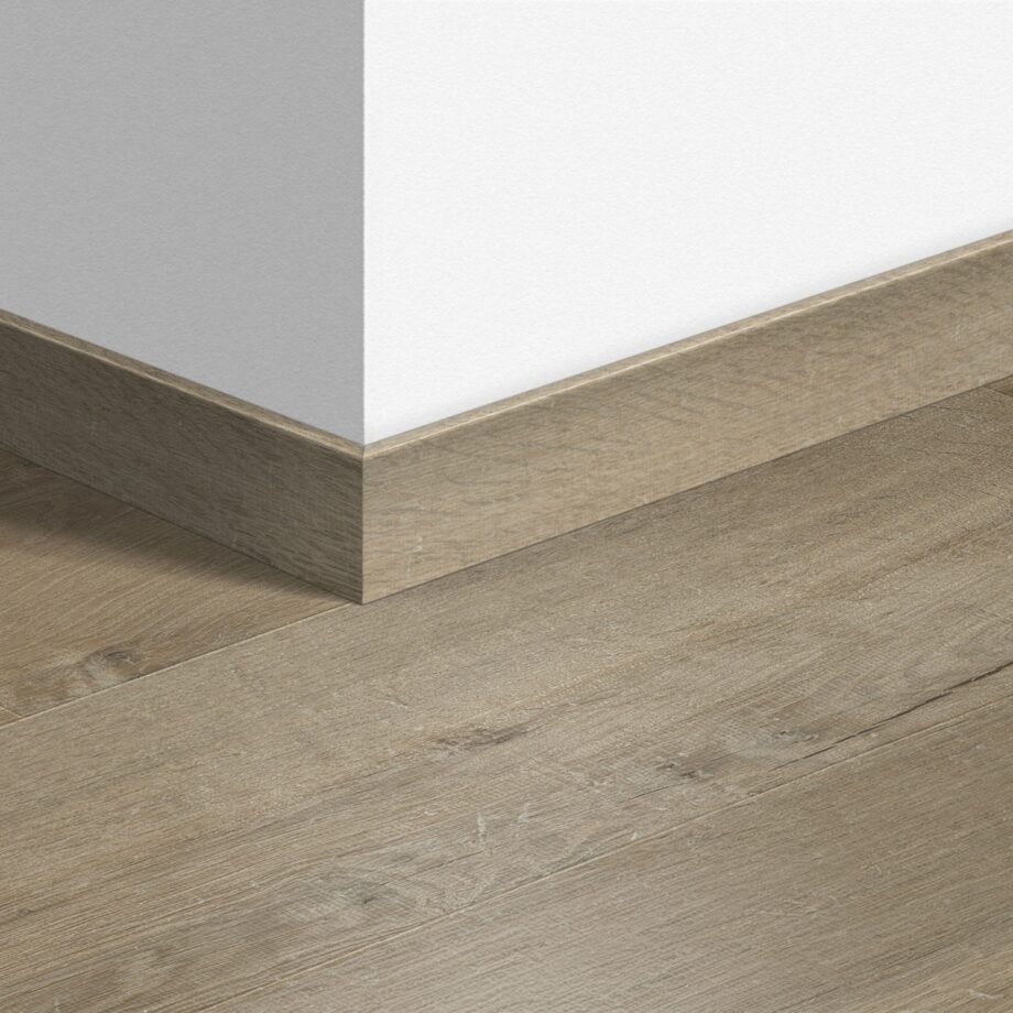 Põrandaliist tamm Quick-Step Soft Oak Light Brown laminaadile, MDF, 12x58x2400 mm