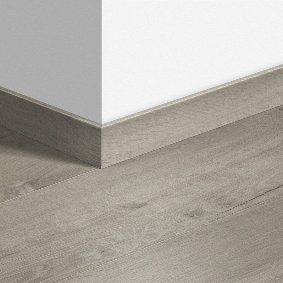 Põrandaliist tamm Quick-Step Soft Oak Grey laminaadile, MDF, 12x58x2400 mm