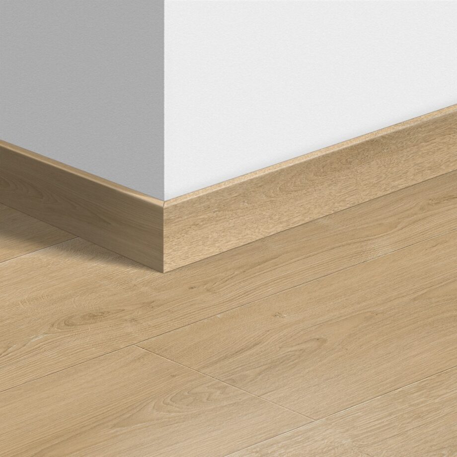 Põrandaliist tamm Quick-Step Brushed Oak Natural laminaadile, MDF, 12x58x2400 mm
