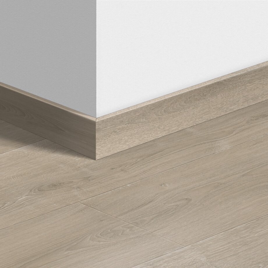 Põrandaliist tamm Quick-Step Brushed Oak Beige laminaadile, MDF, 12x58x2400 mm