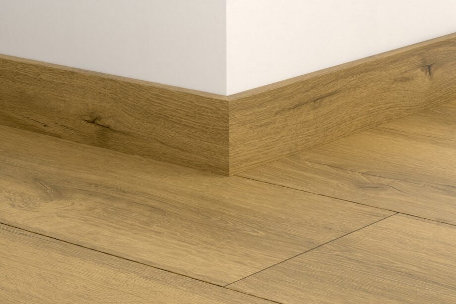 Põrandaliist tamm Quick-Step Honey Brown Oak laminaadile, MDF, 12x58x2400 mm