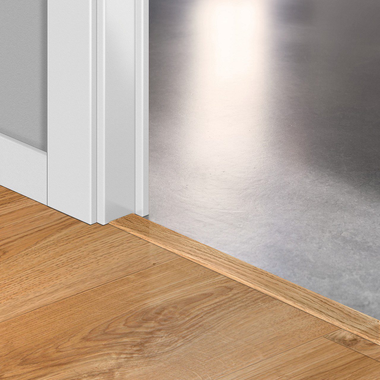 Incizo 5in1 üleminekuliist Quick-Step Classic Oak Natural LVT vinüülparketile (Alpha), 8x45x2000 mm